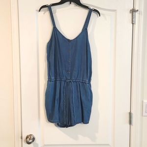 Denim Romper